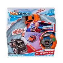 YouDrive Pomarańczowo/szary samochód sportowy - Tory, garaże, parkingi - miniaturka - grafika 1