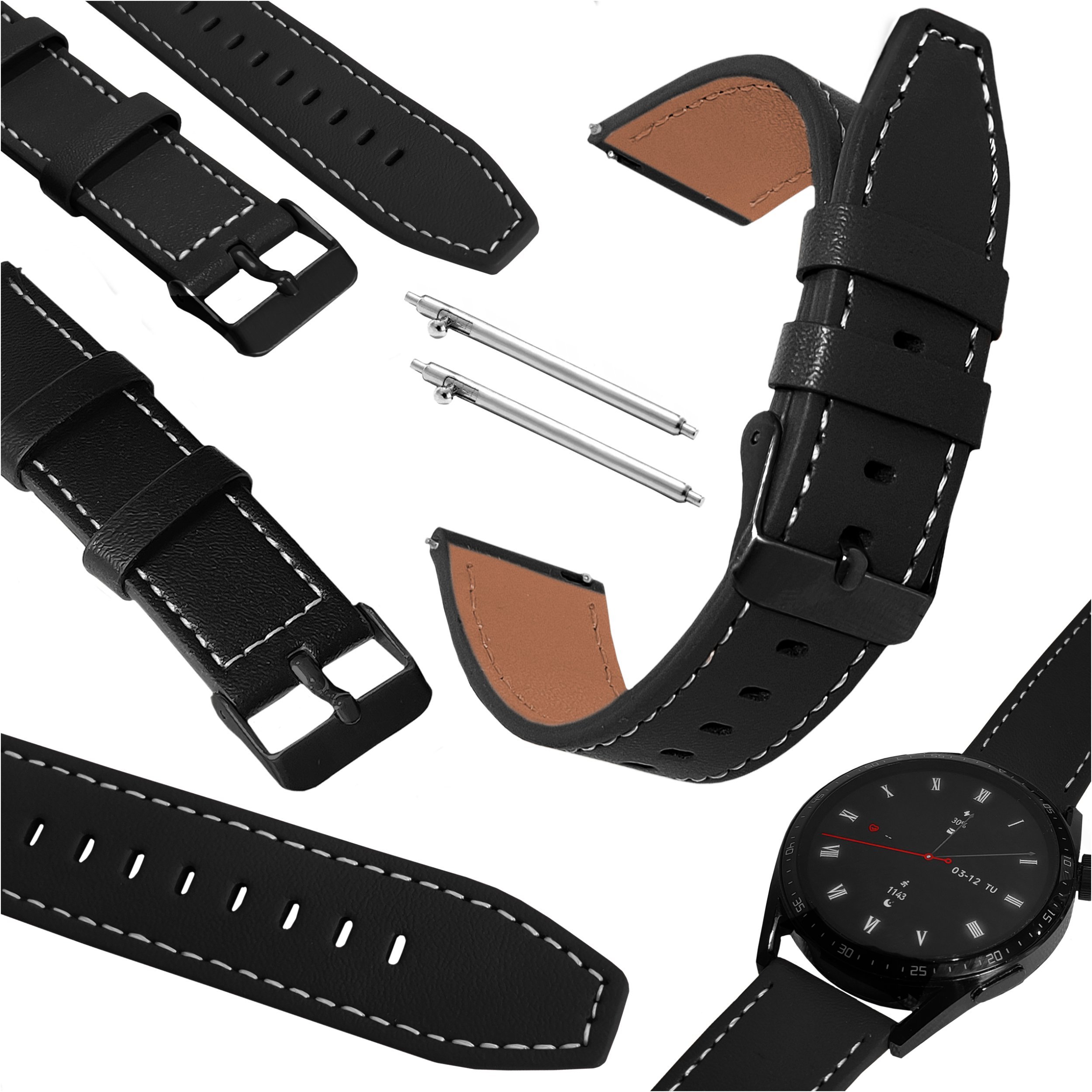 ChronSmarta Pasek ChronSmarta do smartwatch'a Samsung Galaxy Watch 6 Classic 47mm Wzór 01