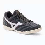 Piłka nożna - Buty piłkarskie męskie Mizuno Morelia Sala Club IN black oyster/white - miniaturka - grafika 1