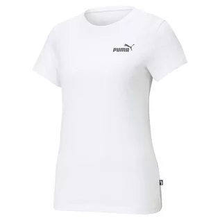 Koszulki sportowe damskie - Koszulka fitness damska Puma ESS Small Logo Tee - grafika 1