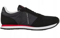 Buty sportowe męskie - Armani Exchange buty MXUX017 XCC68 00002 Kolor czarny Rozmiar 42 - miniaturka - grafika 1
