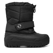 Buty dla chłopców - Śniegowce ZigZag Wanoha Kids Snowboot Z234186 Czarny - miniaturka - grafika 1
