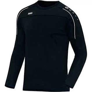 Bluzy męskie - JAKO JAKO Męska bluza Sweat Classico Sweat Classico czarny czarny 116 8850 - grafika 1