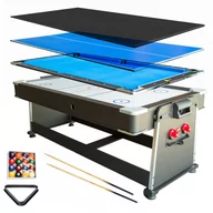 Cymbergaj - Stół THUNDER CRUSH rewolwer 4w1 7FT CYMBERGAJ BILARD PING PONG - miniaturka - grafika 1