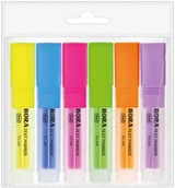 Zakreślacze - Zakreślacz Trójkątny, Bora Mix 6 - miniaturka - grafika 1