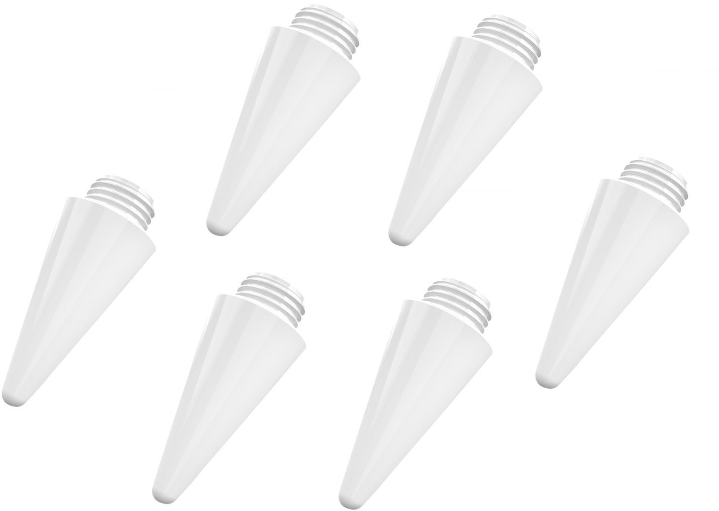 Triadyn Końcówki wymienne 6 sztuk do Rysika TRIADYN Magnetic Stylus Pen do iPad
