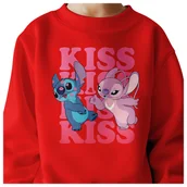 Bluzy dla dziewczynek - BLUZA DZIECIĘCA STITCH ANGEL ANDZIA KISS 110-116 DLA DZIEWCZYNKI CHŁOPCA - miniaturka - grafika 1