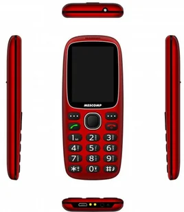 Mescomp MT-180 Hektor Czerwony - Telefony komórkowe - miniaturka - grafika 1
