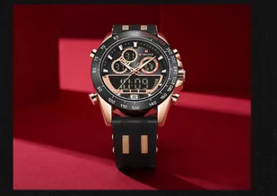 Zegarek ZEGAREK MĘSKI NAVIFORCE NF9188T - (zn121d) + BOX - Zegarki męskie - miniaturka - grafika 6