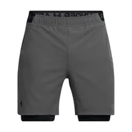 Spodnie sportowe męskie - Spodenki treningowe męskie Under Armour Vanish Woven 2In1 Sts - miniaturka - grafika 1