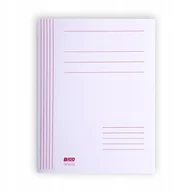 Teczki i skoroszyty - BIGO Skoroszyt zwykły A4 1/1 biały b/fałdy VB0655 - miniaturka - grafika 1