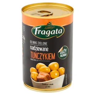 Oliwki Zielone Fragata Nadziewane Tuńczykiem 300G - Pasztet i przetwory mięsne - miniaturka - grafika 1