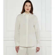 Koszule damskie - Calvin Klein Koszula | Regular Fit | z dodatkiem lnu - miniaturka - grafika 1
