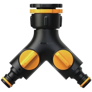 Fiskars Przyłącze Kranowe Podwójne Rozdzielacz Multi Fiskars 1027061 1027061 - Inne akcesoria do nawadniania - miniaturka - grafika 1