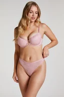Majtki damskie - Hunkemöller Stringi Lea Różowy - miniaturka - grafika 1
