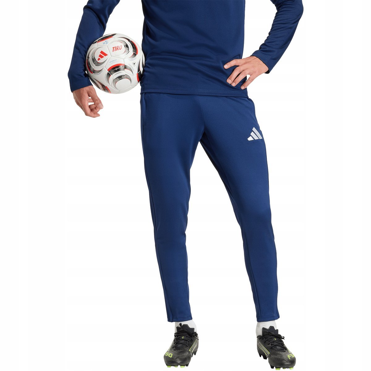 Spodnie dresowe męskie Adidas Entrada 26 Training Pant sportowe granat r.M