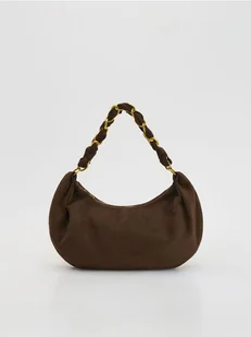 Reserved - Torebka na ramię - ciemnobrązowy - Torebki damskie - miniaturka - grafika 1