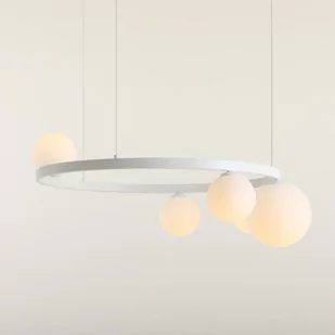 Garda lampa wisząca 5-punktowa biała 1099F_R - Lampy sufitowe - miniaturka - grafika 1