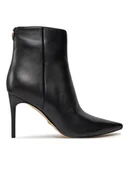 Botki damskie - Guess Botki FL8CHE LEA10 Czarny - miniaturka - grafika 1