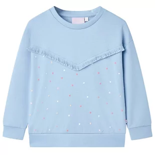 Bluza dziecięca, niebieska, 92 - Bluzy dla dziewczynek - miniaturka - grafika 1