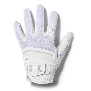 Rękawiczki - Under Armour Damskie rękawiczki Coolswitch do golfa, białe/aluminiowe, RMD 1292150-100003 - grafika 1