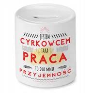 Skarbonki - Skarbonka Dla Cyrkowca na Urodziny na Prezent z Nadrukiem ze Zdjęciem - miniaturka - grafika 1