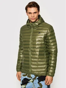 adidas Kurtka puchowa Varilite GT9222 Zielony Slim Fit - Odzież trekkingowa męska - miniaturka - grafika 1
