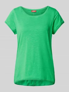 Koszulki i topy damskie - T-shirt z okrągłym dekoltem i krótkim rękawem - grafika 1