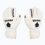 Piłka nożna - Rękawice bramkarskie dziecięce Reusch Legacy Arrow Silver white - miniaturka - grafika 1