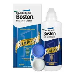 Płyn do soczewek Boston Simplus 120 ml - Płyny do soczewek kontaktowych - miniaturka - grafika 1