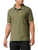 Koszulki męskie - FJÄLLRÄVEN Fjällräven Męska koszulka Crowley Pique M T-shirt light olive S 81783 - miniaturka - grafika 1