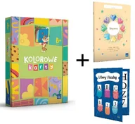 Edukacja przedszkolna - Pakiet: Superpakiet Kolorowe karty. Poziom B+. + Arkusz gotowości szkolnej. Diagnoza + Klaser na Litery i liczby - miniaturka - grafika 1