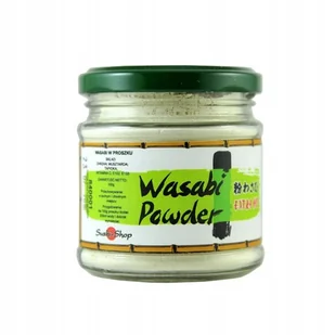 Wasabi - chrzan japoński w proszku Extra Hot 100 g - Sosy w słoikach - miniaturka - grafika 1