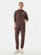 Dresy damskie - EA7 Emporio Armani Dres 7W000116 AF10443 U6063 Brązowy Regular Fit - miniaturka - grafika 1