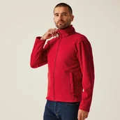 Bluzy sportowe męskie - Regatta Professional Męski polar z suwakiem Micro Czerwony, Rozmiar: 4XL - miniaturka - grafika 1