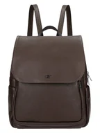 Torebki damskie - Wojas Skórzany plecak w kolorze brązowym - 28 x 33 x 13 cm - miniaturka - grafika 1