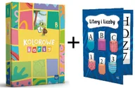 Edukacja przedszkolna - Superpakiet Kolorowe karty. Poziom B. + Klaser na Litery i liczby - miniaturka - grafika 1