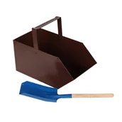 Akcesoria kominkowe - woodcarver Węglarka z łopatką małą zestaw  WZŁ-Z-S - miniaturka - grafika 1