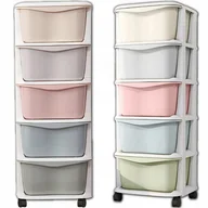 Półki do salonu - PLASTIKOWY POJEMNIK REGAŁ KOSZ NA ZABAWKI SZUFLADY - miniaturka - grafika 1