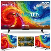 Telewizory - Metz 60" QD-Mini Led 60MNH7000Z Google Tv WiFi Smart Tv DVBT2 Hdr - miniaturka - grafika 1
