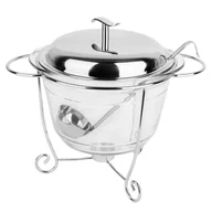 Inne urządzenia gastronomiczne - Naczynie Żaroodporne Z Podgrzewaczem 4,5L Catering - miniaturka - grafika 1