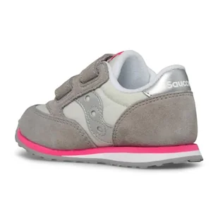 Saucony Originals Baby Jazz HL, Buty dziecięce Unisex, Szary Srebrny Różowy, 26 EU - Buty dla dziewczynek - miniaturka - grafika 1