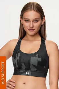 Under Armour Biustonosz kompresyjny Iso Chill czarny - Biustonosze - miniaturka - grafika 1