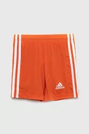 Spodnie i spodenki dla chłopców - Adidas Performance szorty dziecięce SQUAD 21 SHO Y kolor pomarańczowy regulowana talia - adidas Performance - miniaturka - grafika 1