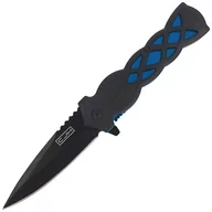 Noże - Nóż składany Herbertz Solingen CJH Black / Blue ABS, Black Blade (44008) - miniaturka - grafika 1