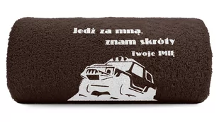 pat15.net Mały ręcznik do rąk off-road 4x4 50x100 Znam skróty 1095 - Ręczniki - miniaturka - grafika 1