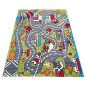 Dywany dla dzieci - Dywan do pokoju chłopca uliczki C8-L38 - miniaturka - grafika 1