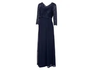 Sukienki ciążowe - esmara® Długa sukienka ciążowa, 1 sztuka (Granatowy, M (40/42)) - miniaturka - grafika 1