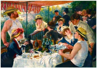 Bluebird Puzzle Puzzle 1000 Śniadanie wioślarzy, Renoir, 1881 - Bluebird Puzzle - Puzzle - miniaturka - grafika 1