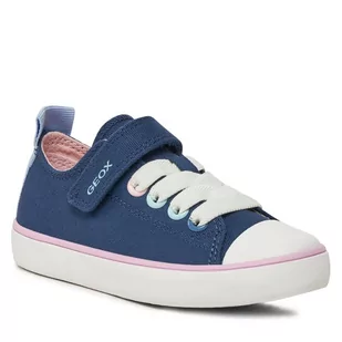 Trampki Geox J Gisli Girl J454NA 00010 C4002 M Navy - Buty dla dziewczynek - miniaturka - grafika 1